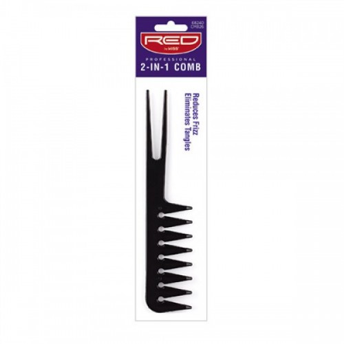 Red Professional 2-in-1 Comb CMB26